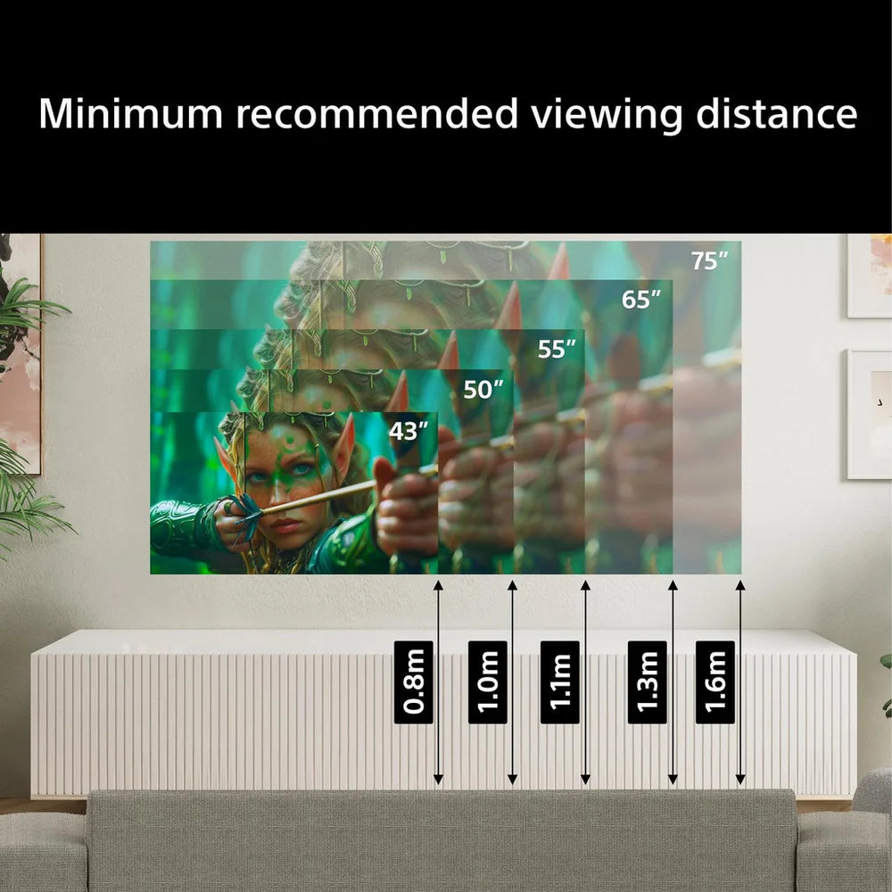 Sony K65S25M2PB 65 Inch BRAVIA 2 II Direct LED 4K Ultra HD HDR Smart Google TV 2026